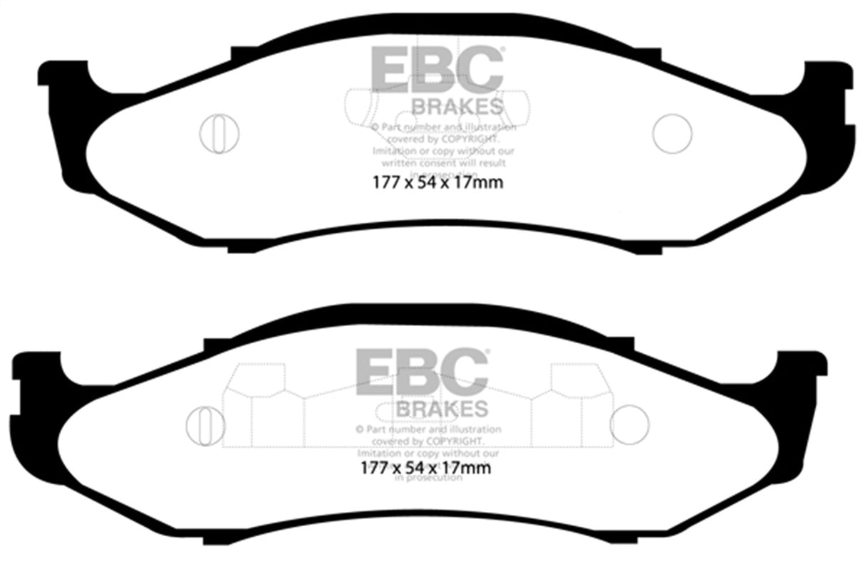 EBC Brakes UD712 Ultimax OEM Replacement Brake Pads - Roam Overland Outfitters