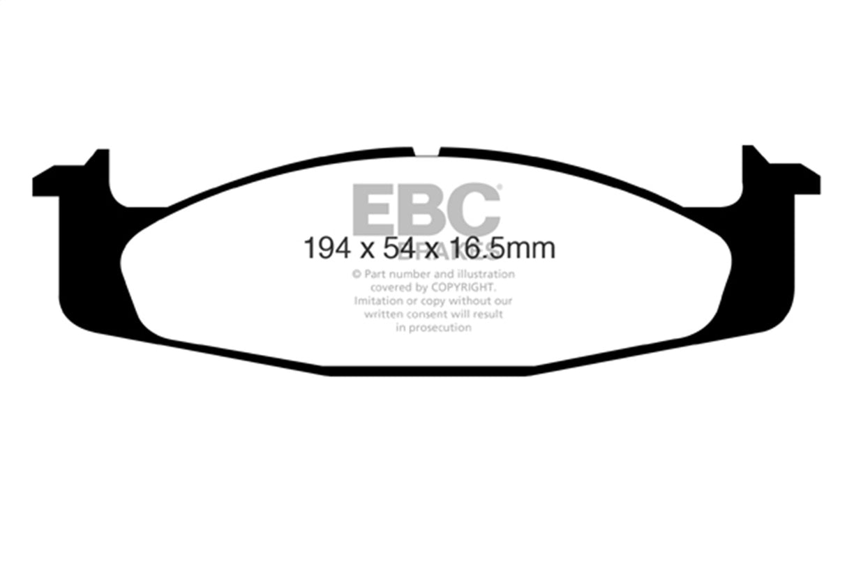 EBC Brakes UD632 Ultimax OEM Replacement Brake Pads - Roam Overland Outfitters