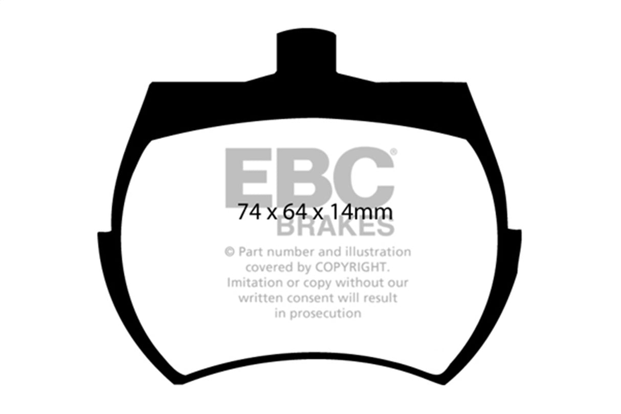 EBC Brakes UD061 Ultimax OEM Replacement Brake Pads - Roam Overland Outfitters