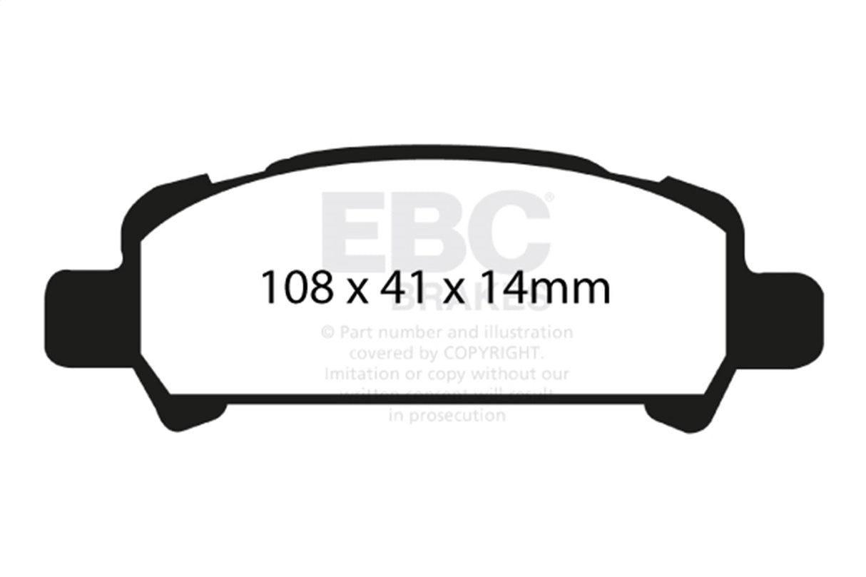 EBC Brakes UD770 Ultimax OEM Replacement Brake Pads - Roam Overland Outfitters