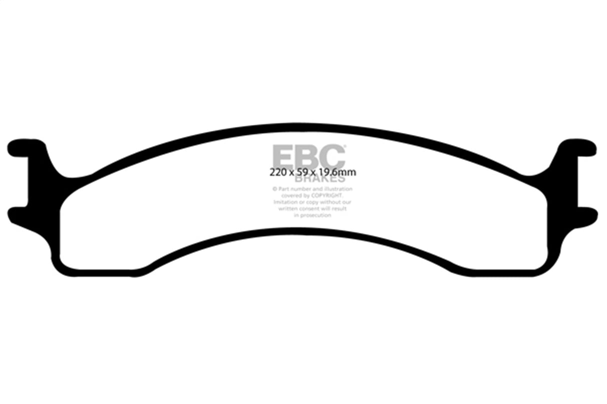EBC Brakes UD821 Ultimax OEM Replacement Brake Pads - Roam Overland Outfitters