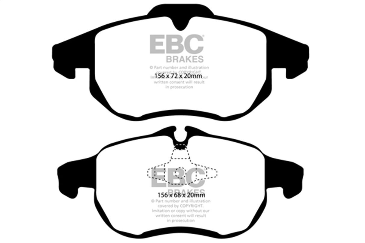 EBC Brakes UD972 Ultimax OEM Replacement Brake Pads - Roam Overland Outfitters