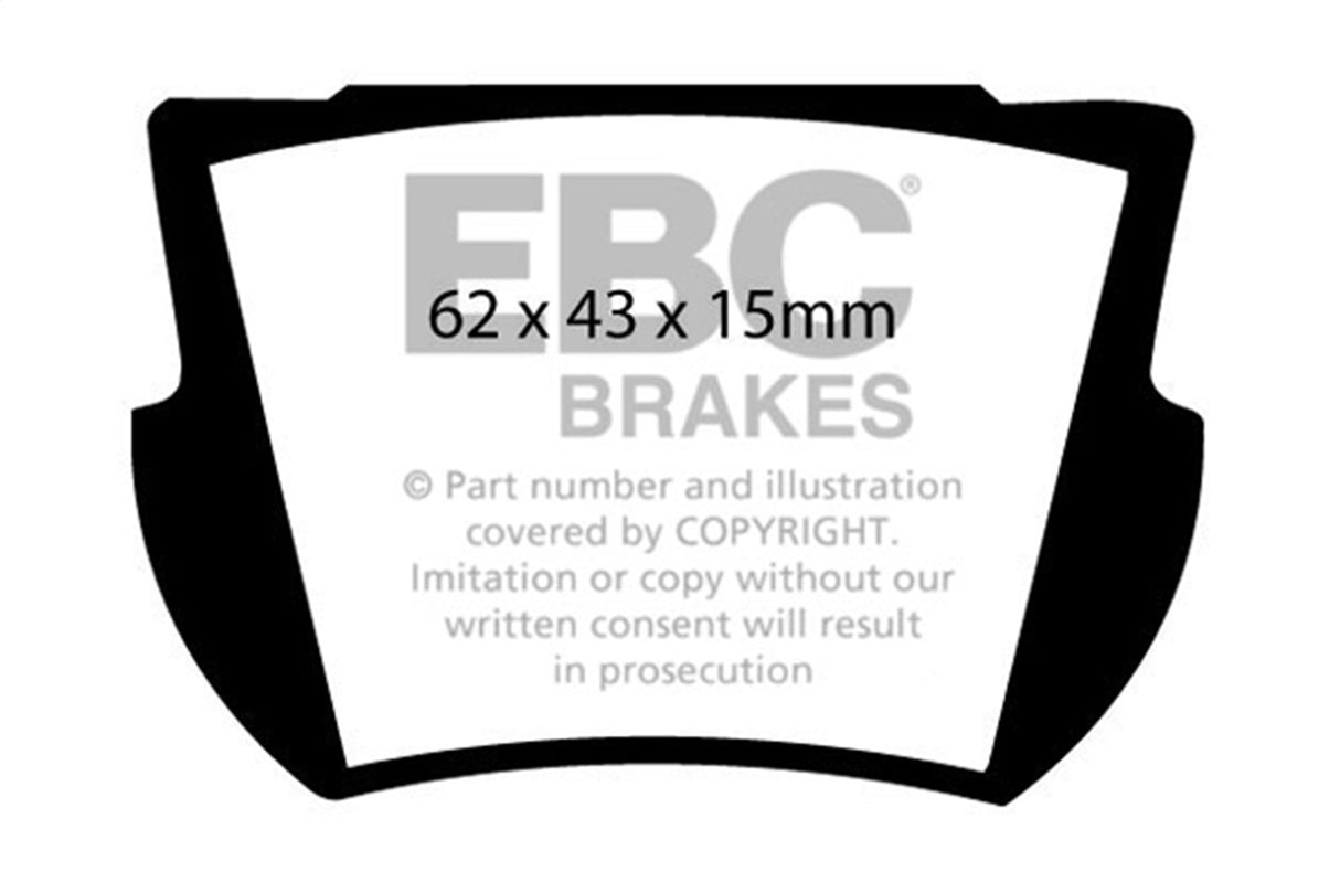 EBC Brakes UD065 Ultimax OEM Replacement Brake Pads - Roam Overland Outfitters