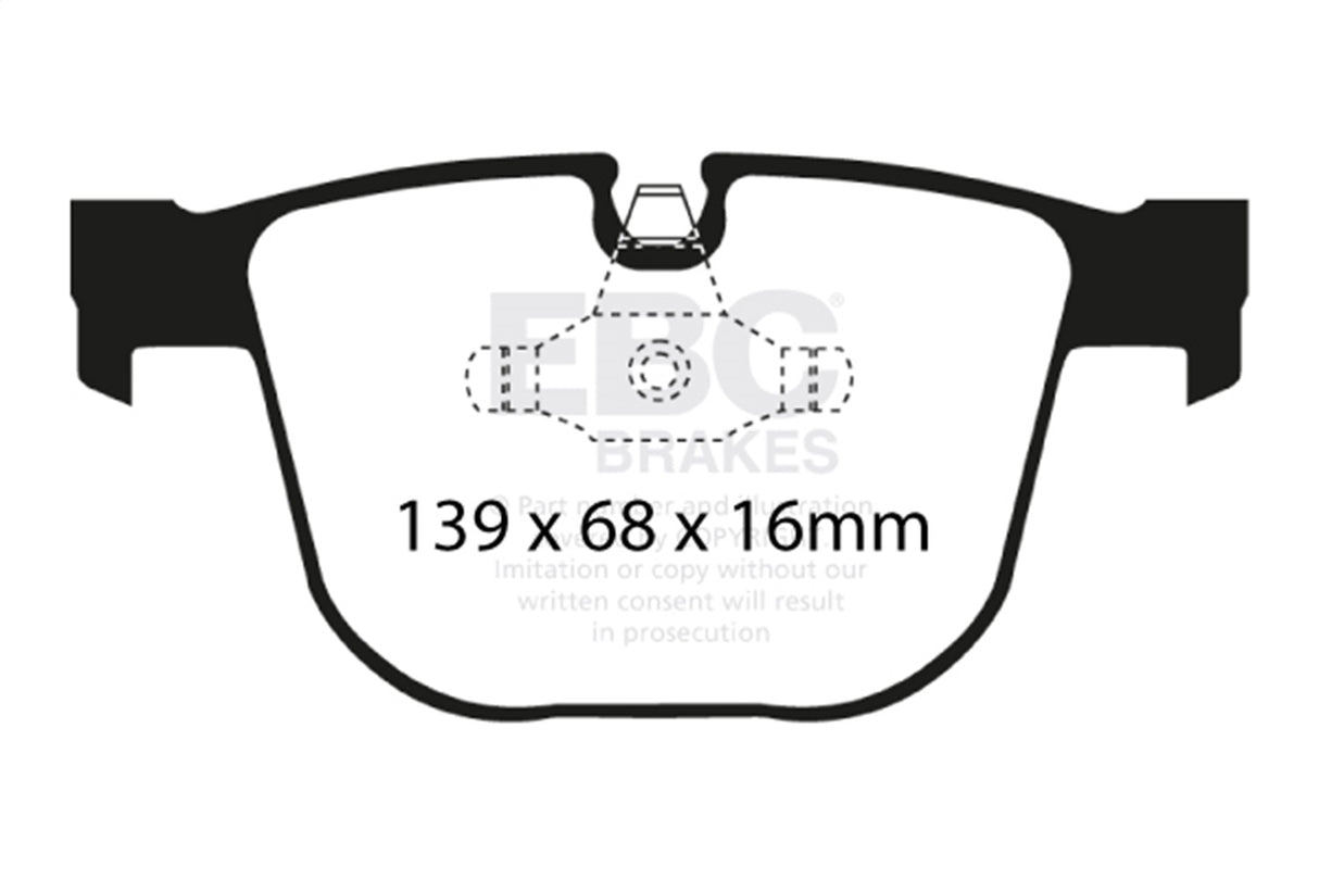 EBC Brakes UD919 Ultimax OEM Replacement Brake Pads - Roam Overland Outfitters