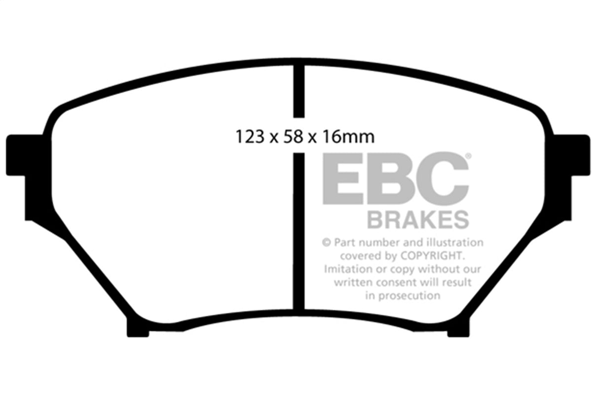 EBC Brakes UD890 Ultimax OEM Replacement Brake Pads - Roam Overland Outfitters