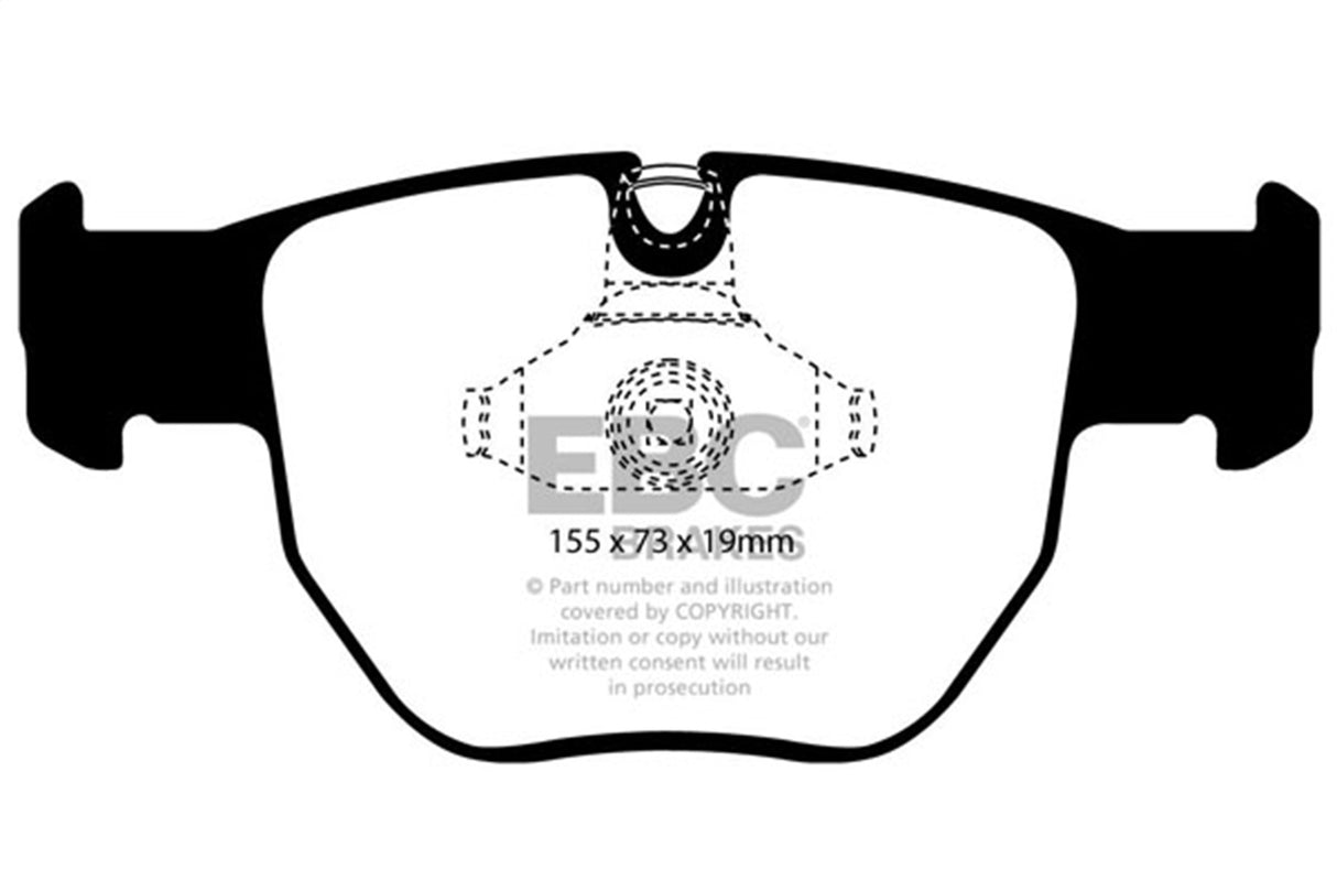 EBC Brakes UD992 Ultimax OEM Replacement Brake Pads - Roam Overland Outfitters