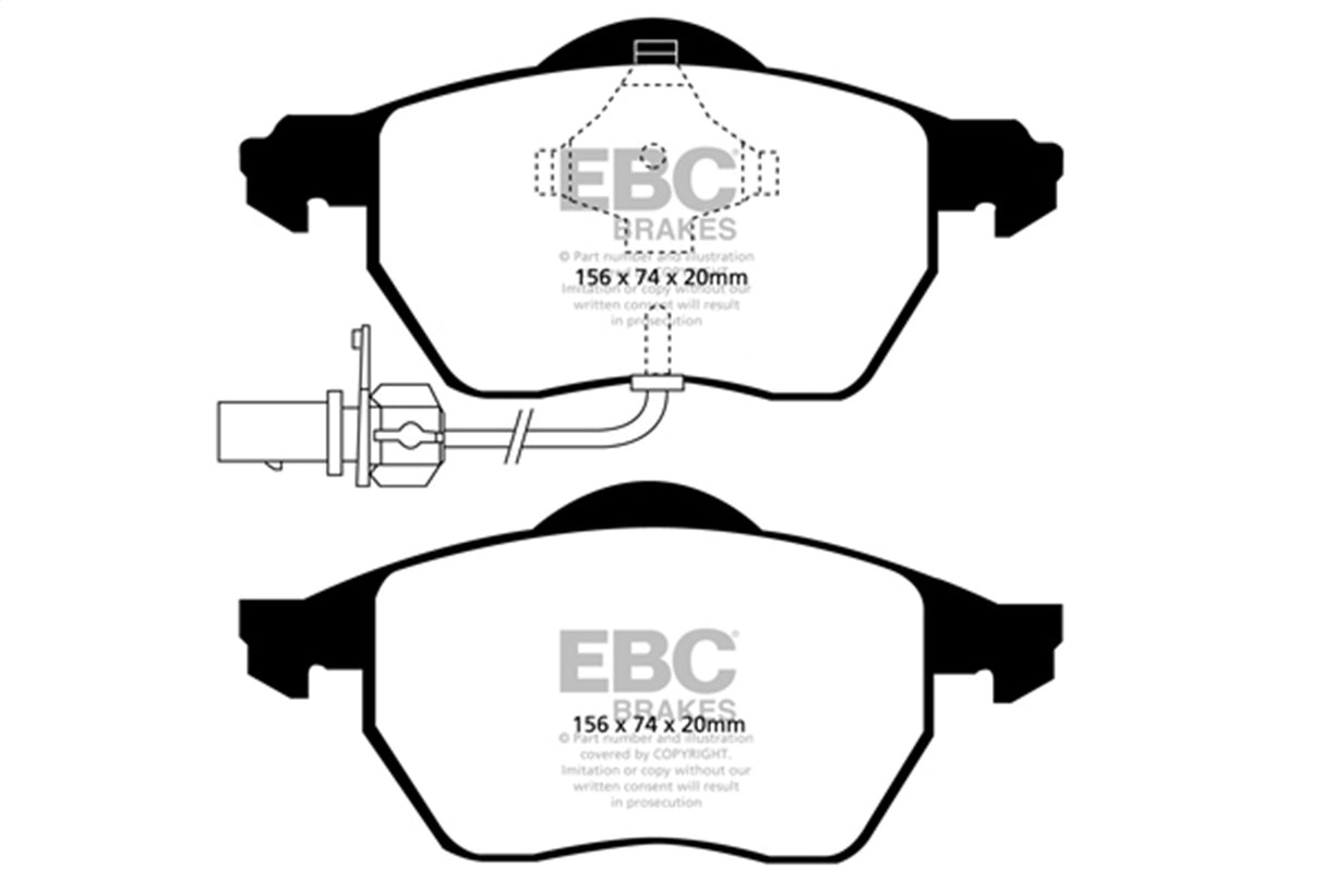 EBC Brakes UD840 Ultimax OEM Replacement Brake Pads - Roam Overland Outfitters