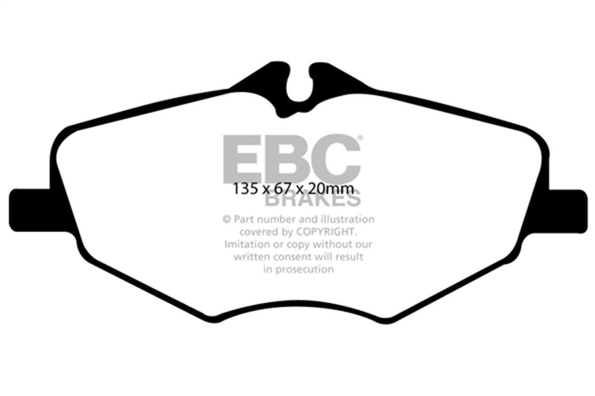 EBC Brakes UD987 Ultimax OEM Replacement Brake Pads - Roam Overland Outfitters