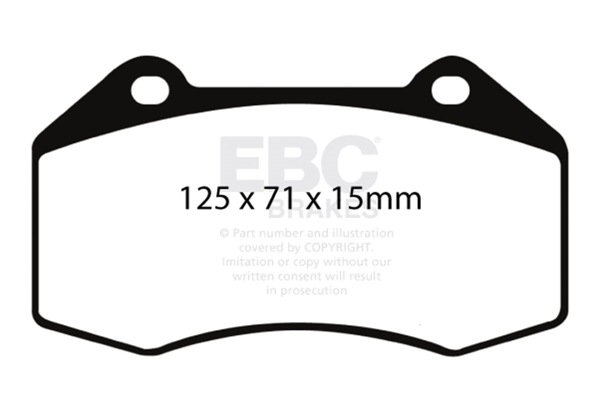 EBC Brakes UD1379 Ultimax OEM Replacement Brake Pads - Roam Overland Outfitters