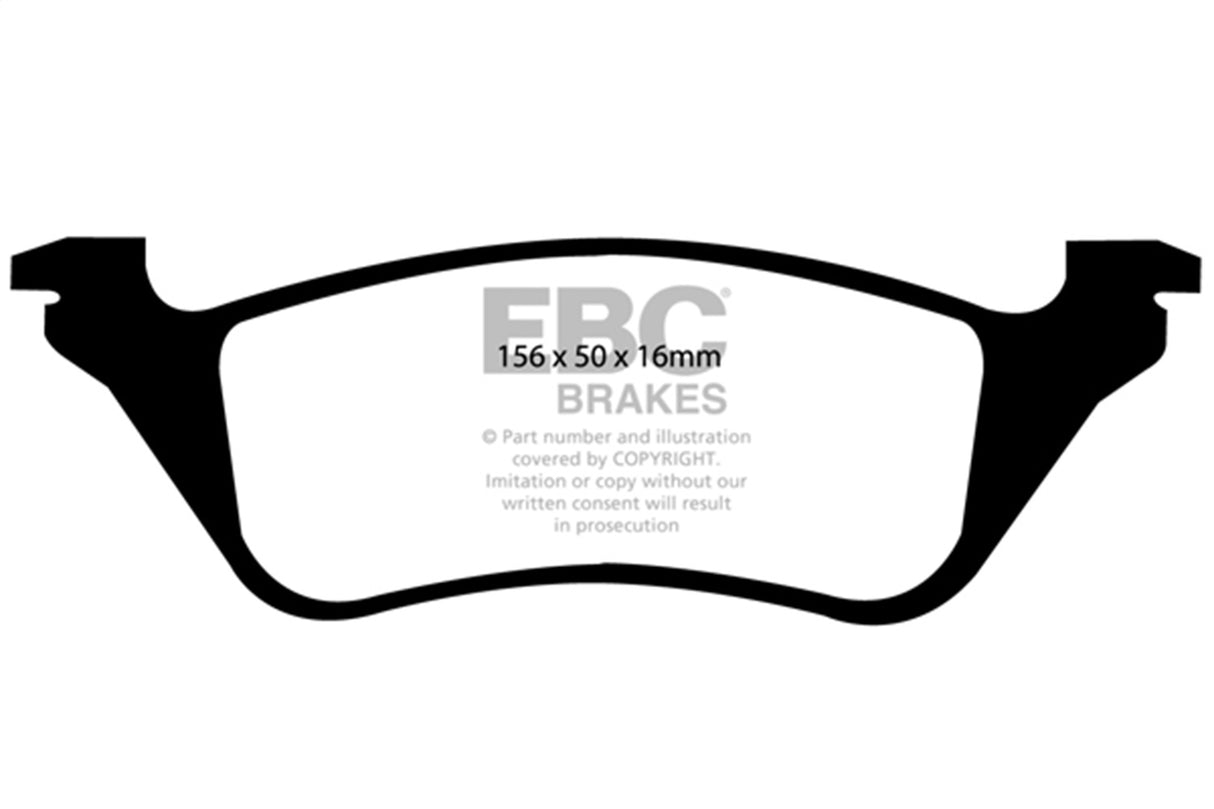 EBC Brakes UD858 Ultimax OEM Replacement Brake Pads - Roam Overland Outfitters