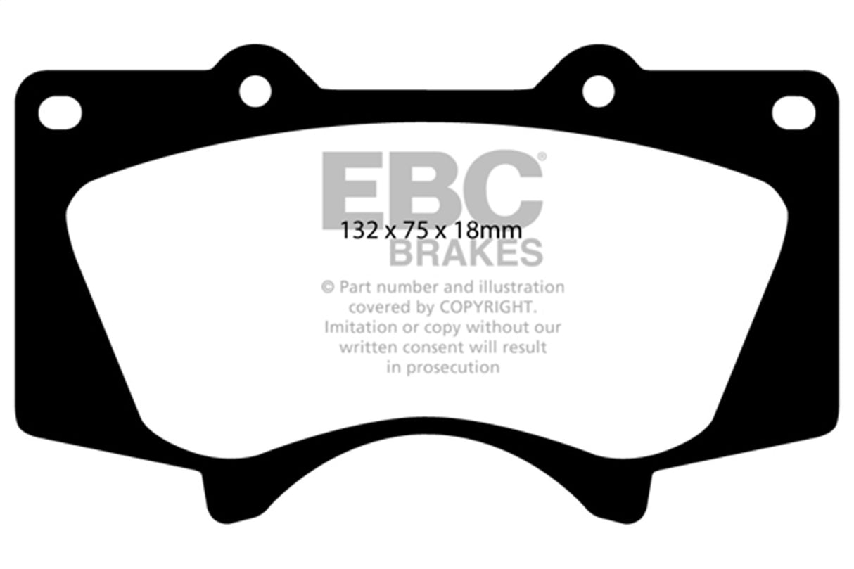 EBC Brakes UD976 Ultimax OEM Replacement Brake Pads - Roam Overland Outfitters