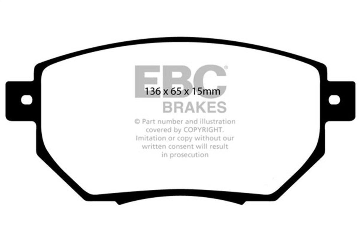 EBC Brakes UD969 Ultimax OEM Replacement Brake Pads - Roam Overland Outfitters