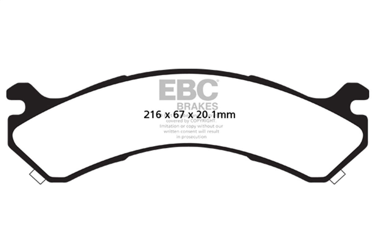 EBC Brakes UD909 Ultimax OEM Replacement Brake Pads - Roam Overland Outfitters