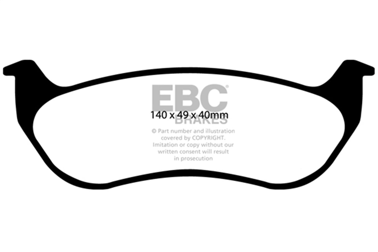 EBC Brakes UD964 Ultimax OEM Replacement Brake Pads - Roam Overland Outfitters