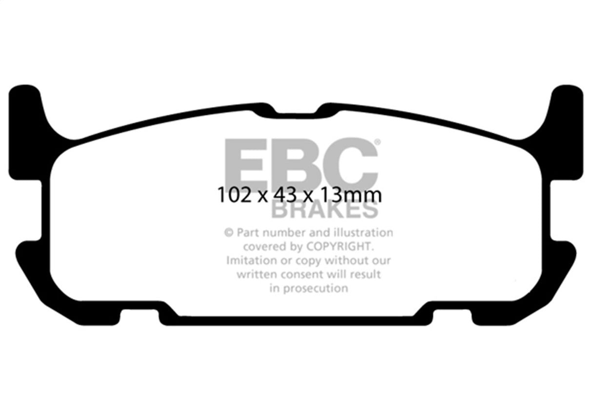 EBC Brakes UD1002 Ultimax OEM Replacement Brake Pads - Roam Overland Outfitters