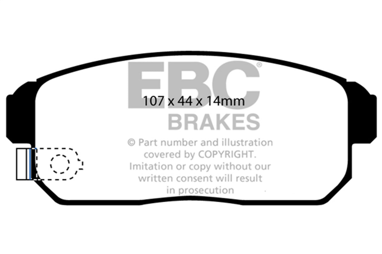 EBC Brakes UD900 Ultimax OEM Replacement Brake Pads - Roam Overland Outfitters