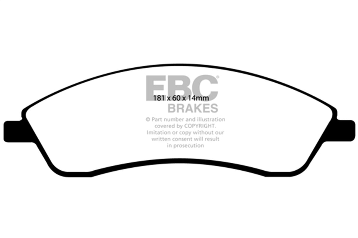 EBC Brakes UD1019 Ultimax OEM Replacement Brake Pads - Roam Overland Outfitters