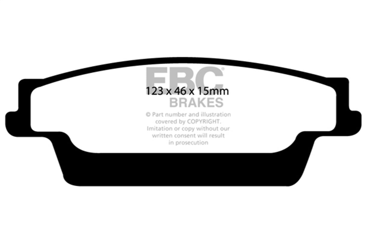 EBC Brakes UD1020 Ultimax OEM Replacement Brake Pads - Roam Overland Outfitters