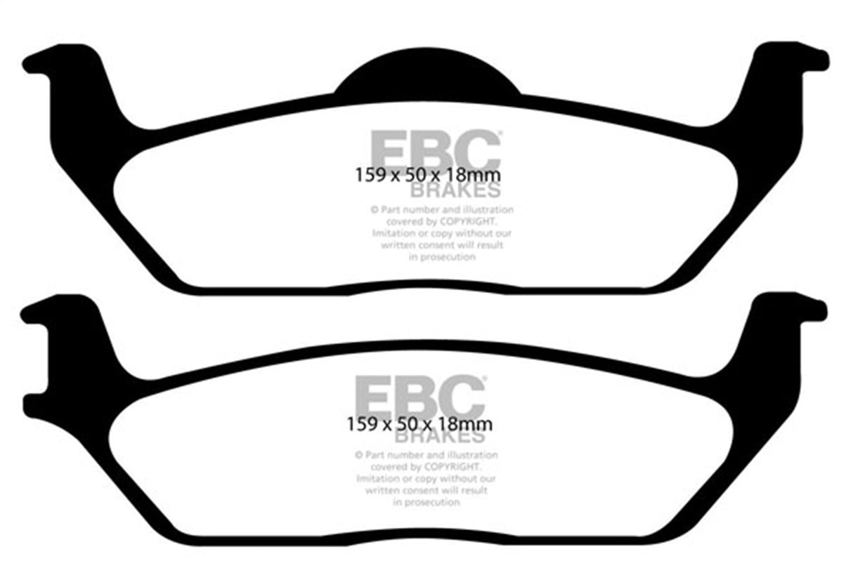 EBC Brakes UD1012 Ultimax OEM Replacement Brake Pads - Roam Overland Outfitters