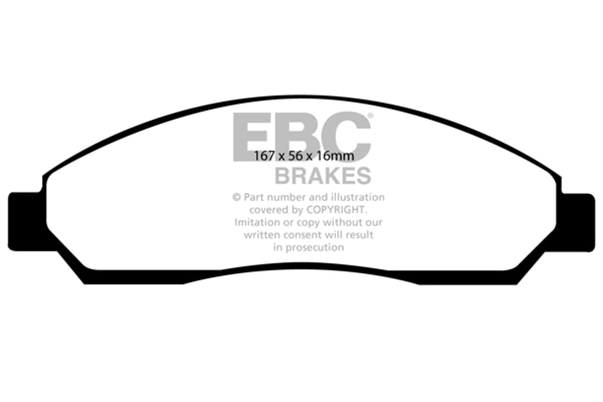 EBC Brakes UD1039 Ultimax OEM Replacement Brake Pads - Roam Overland Outfitters