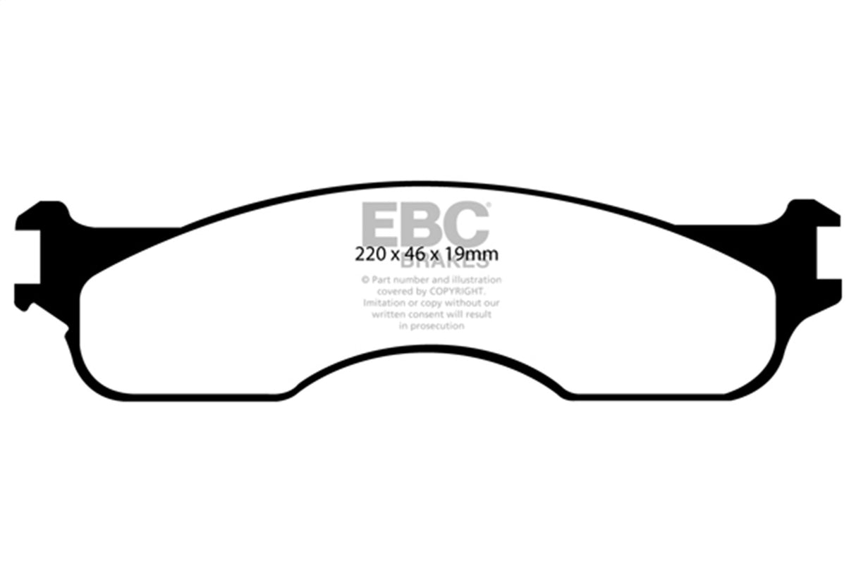 EBC Brakes UD1054 Ultimax OEM Replacement Brake Pads - Roam Overland Outfitters