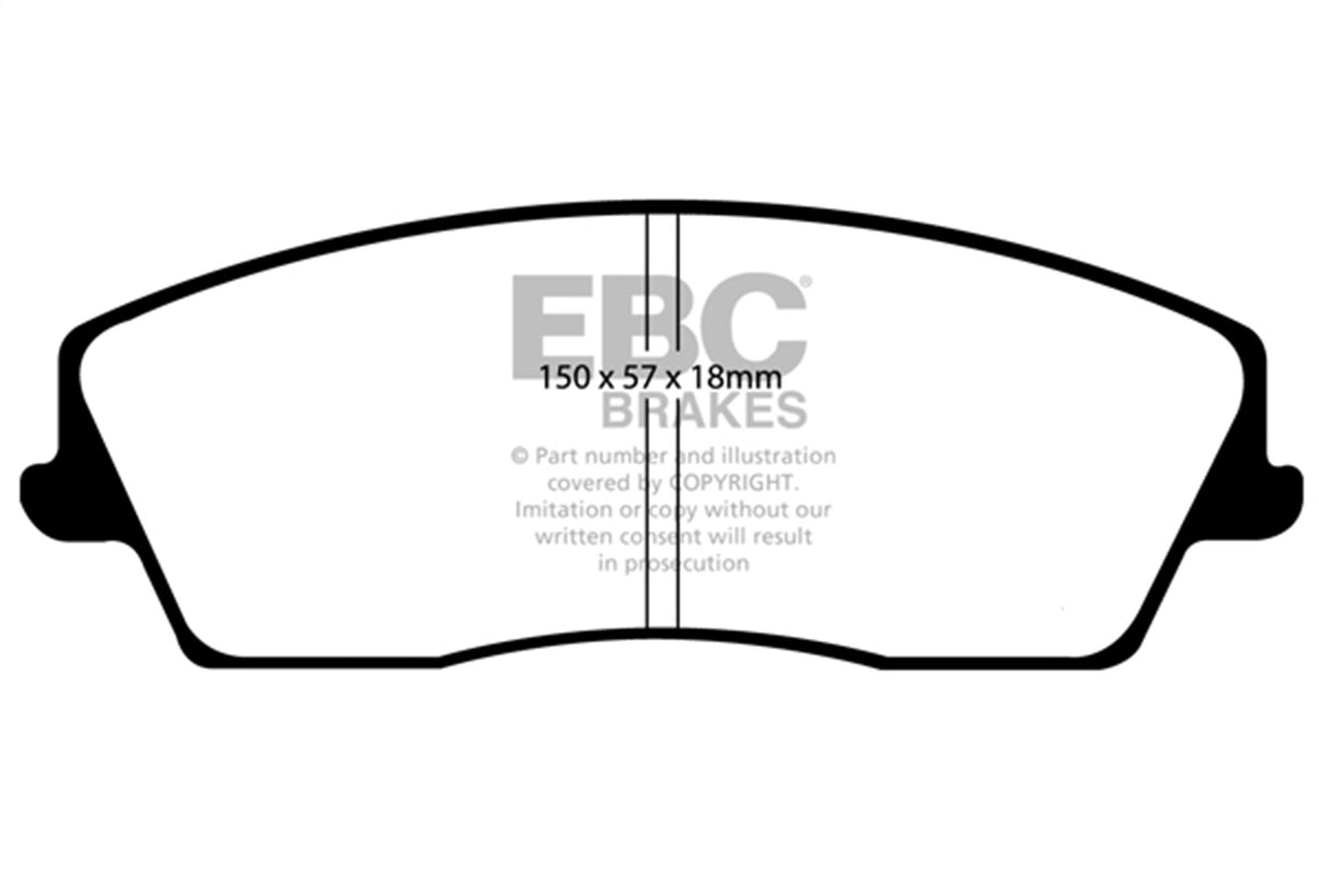 EBC Brakes UD1056 Ultimax OEM Replacement Brake Pads - Roam Overland Outfitters