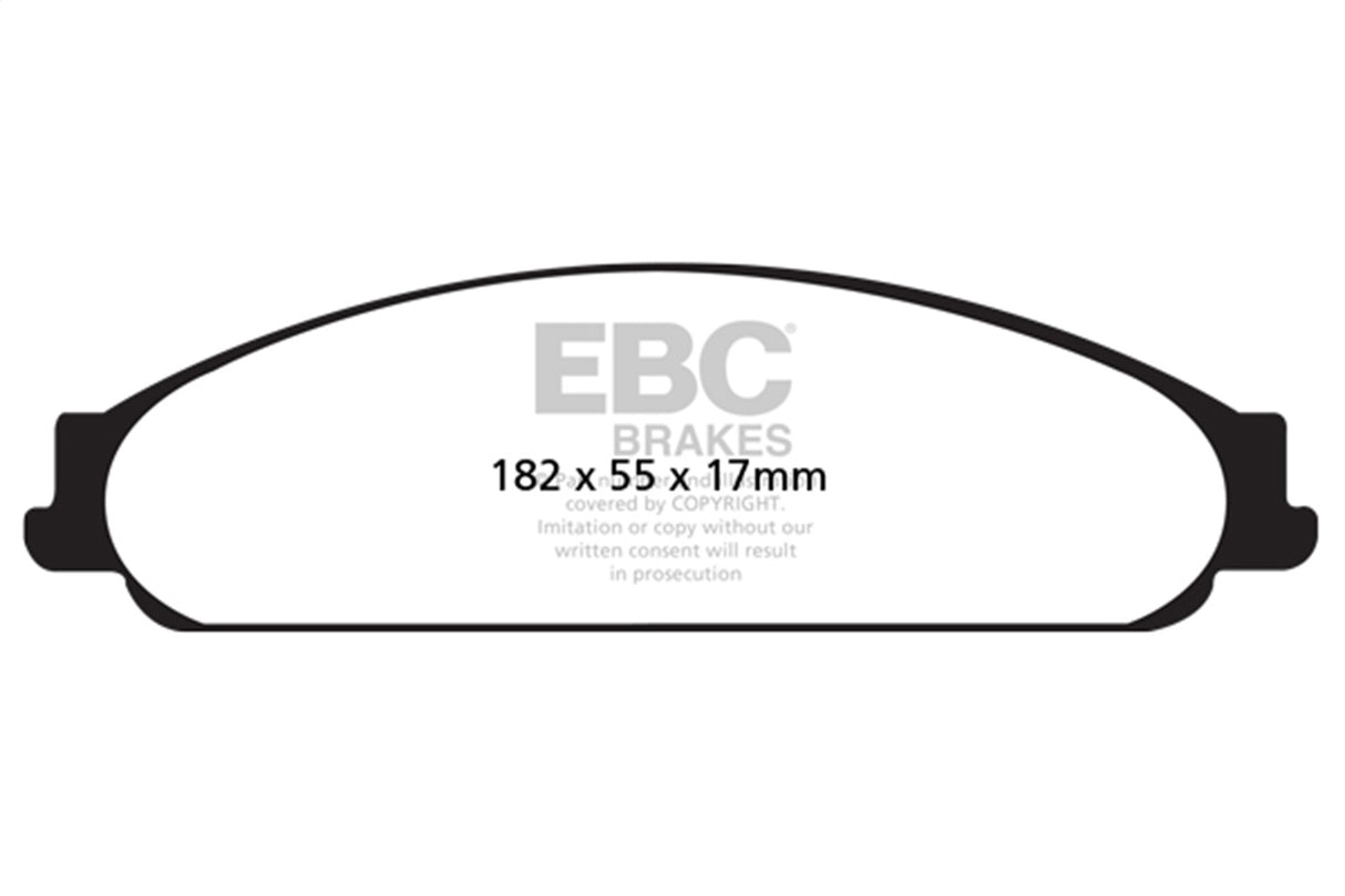 EBC Brakes UD1070 Ultimax OEM Replacement Brake Pads - Roam Overland Outfitters