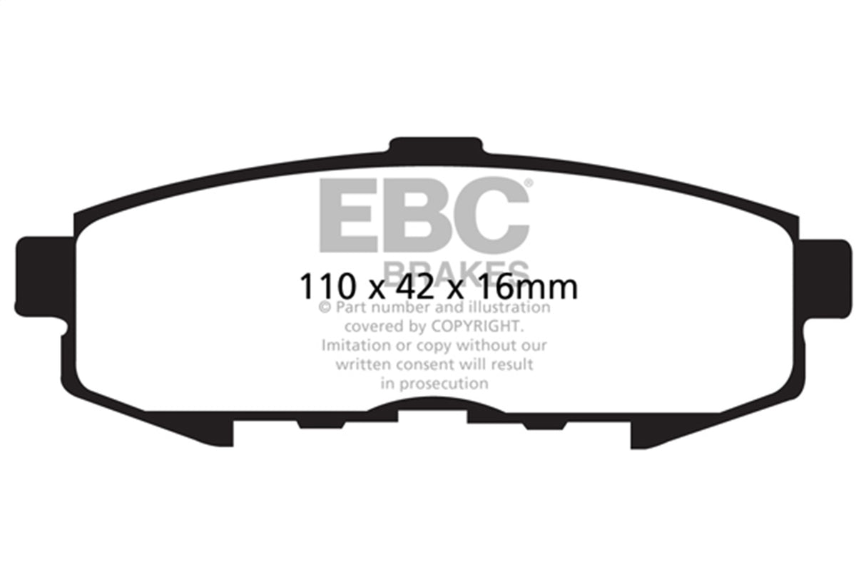 EBC Brakes UD1073 Ultimax OEM Replacement Brake Pads - Roam Overland Outfitters