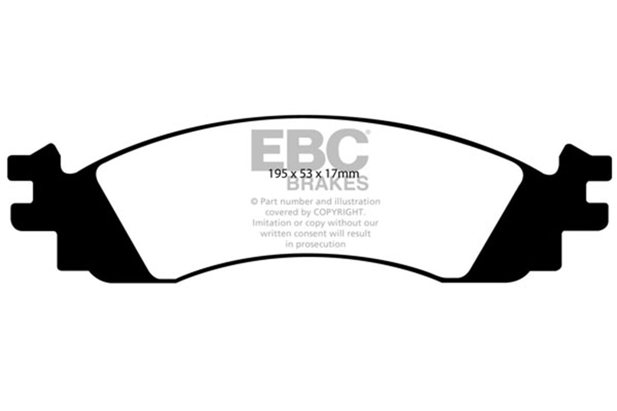 EBC Brakes UD1158 Ultimax OEM Replacement Brake Pads - Roam Overland Outfitters