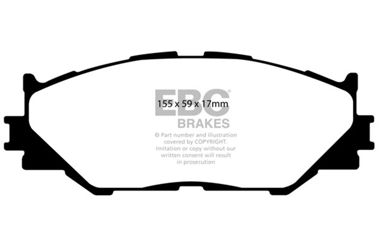 EBC Brakes UD1178 Ultimax OEM Replacement Brake Pads - Roam Overland Outfitters