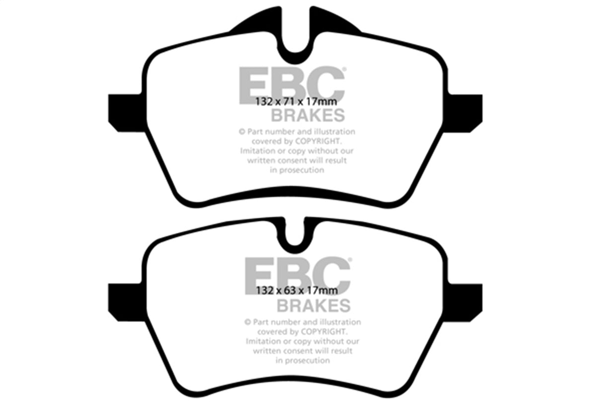 EBC Brakes UD1204 Ultimax OEM Replacement Brake Pads - Roam Overland Outfitters