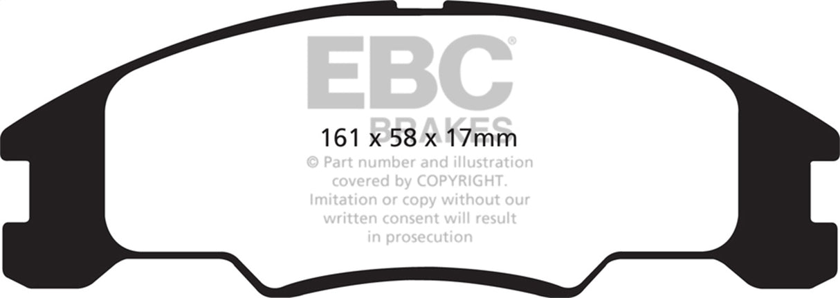 EBC Brakes UD1339 Ultimax OEM Replacement Brake Pads - Roam Overland Outfitters