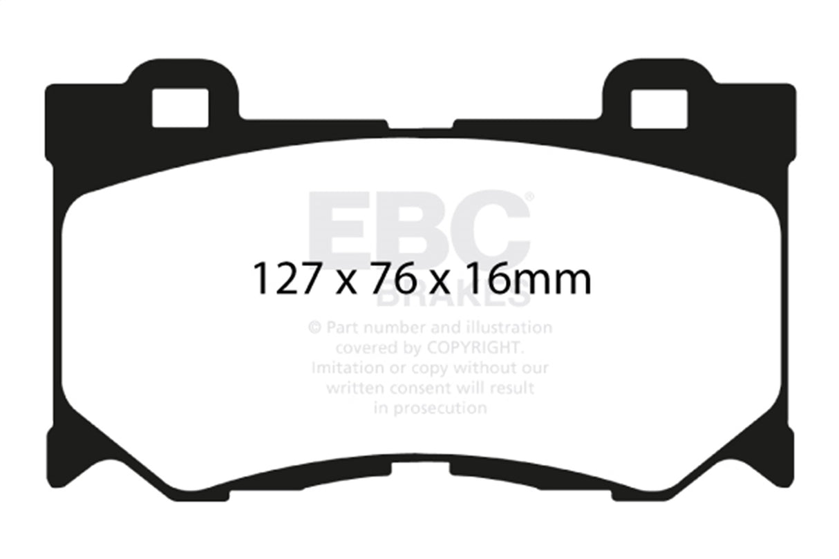 EBC Brakes UD1346 Ultimax OEM Replacement Brake Pads - Roam Overland Outfitters