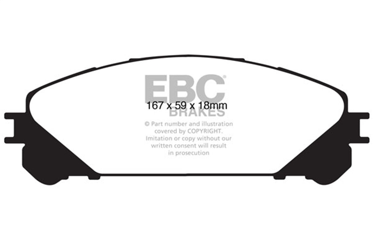 EBC Brakes UD1324 Ultimax OEM Replacement Brake Pads - Roam Overland Outfitters