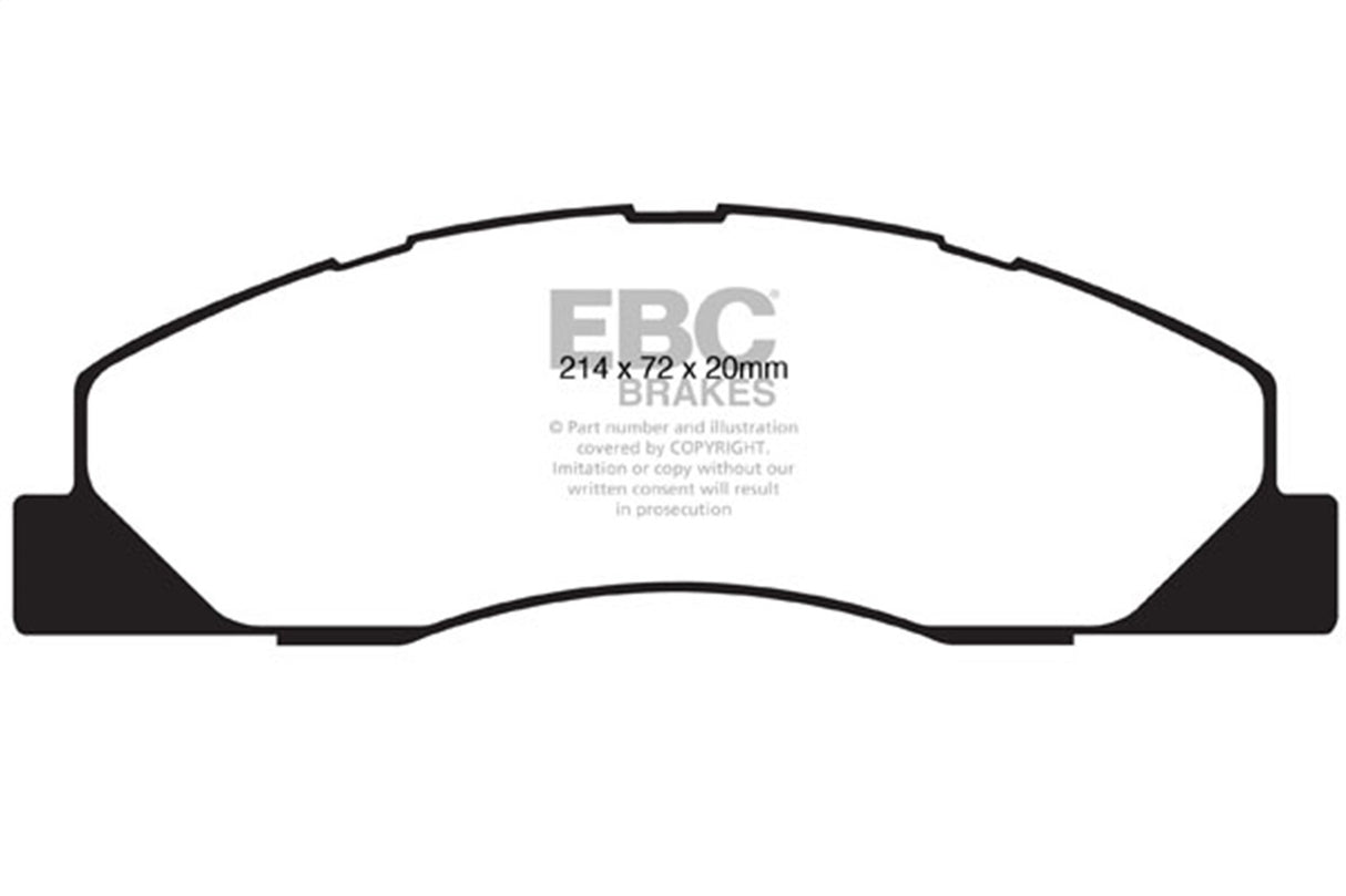 EBC Brakes UD1399 Ultimax OEM Replacement Brake Pads - Roam Overland Outfitters