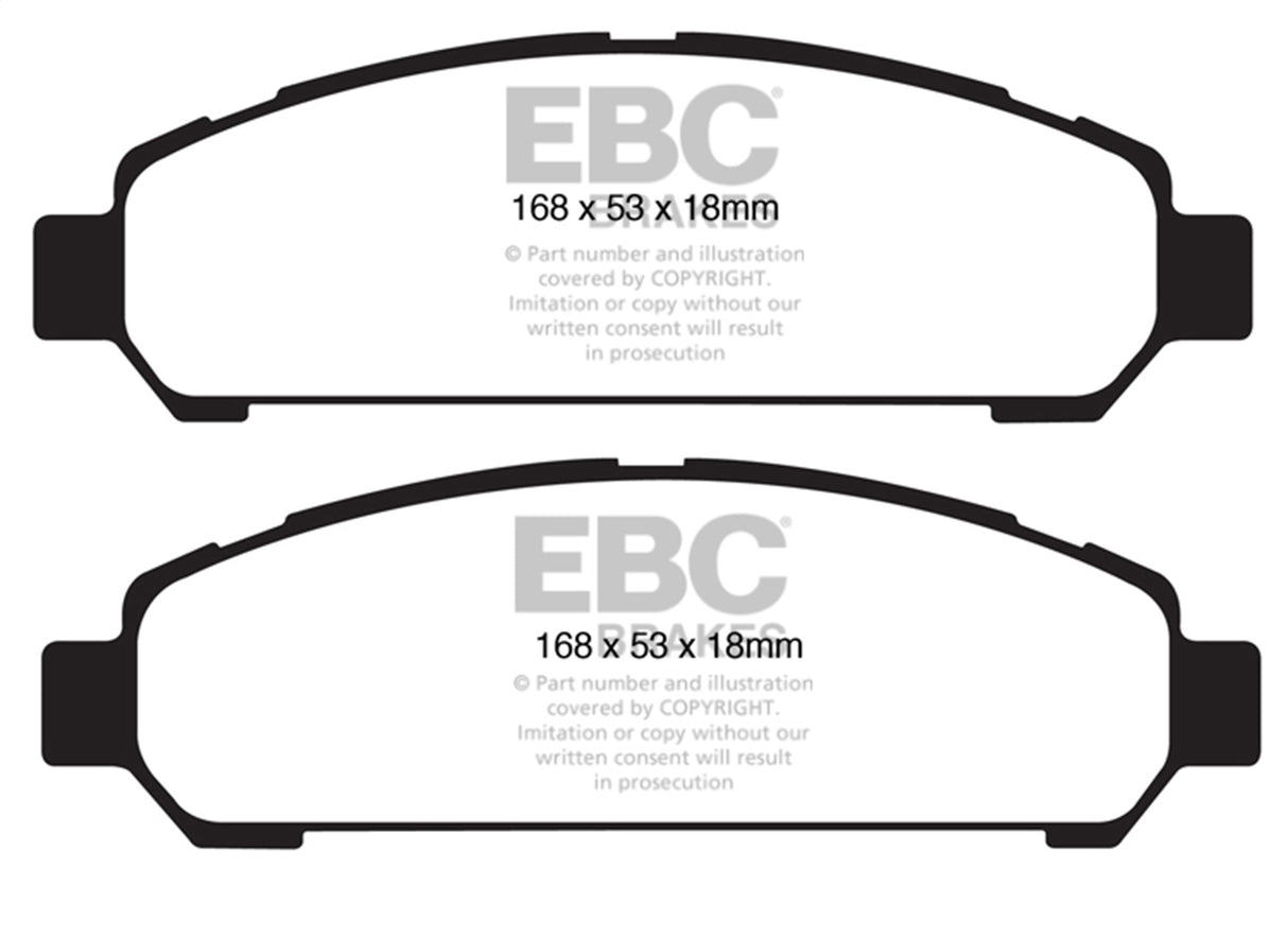 EBC Brakes UD1401 Ultimax OEM Replacement Brake Pads - Roam Overland Outfitters