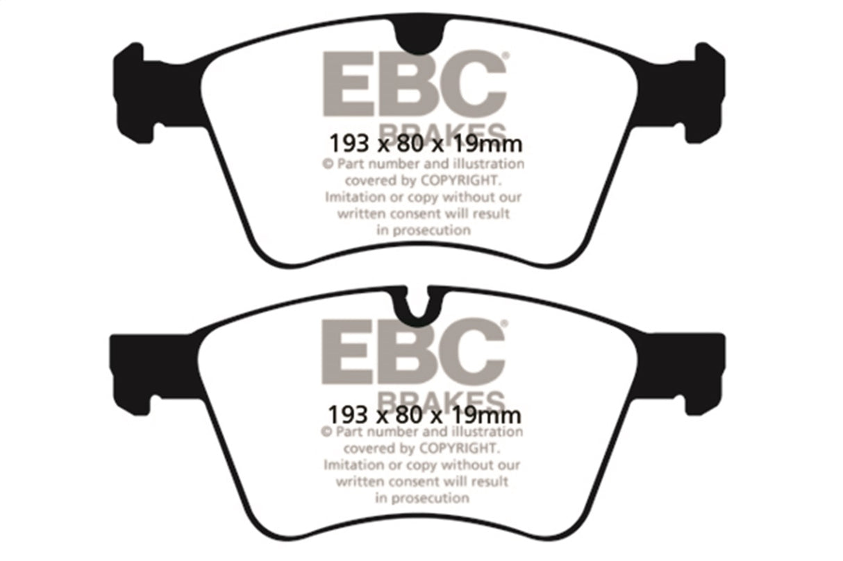 EBC Brakes UD1272 Ultimax OEM Replacement Brake Pads - Roam Overland Outfitters