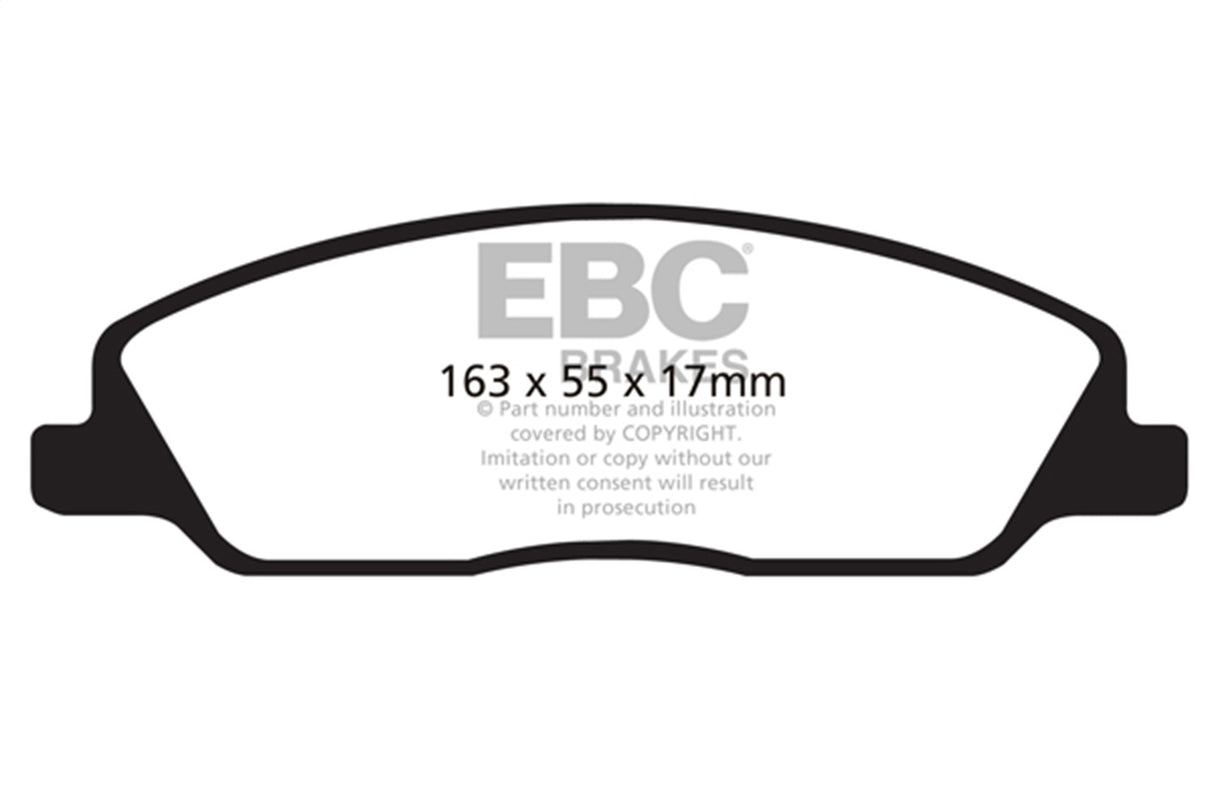 EBC Brakes UD1464 Ultimax OEM Replacement Brake Pads - Roam Overland Outfitters