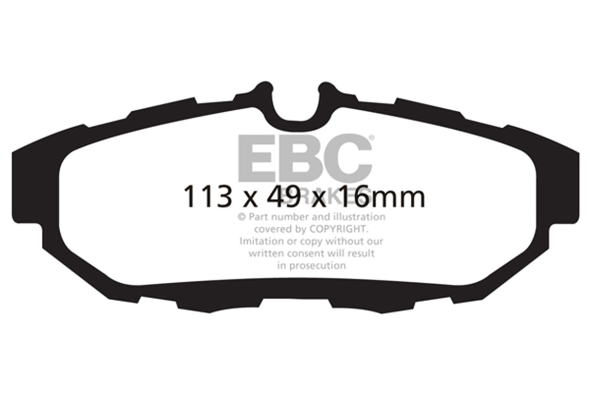 EBC Brakes UD1465 Ultimax OEM Replacement Brake Pads - Roam Overland Outfitters