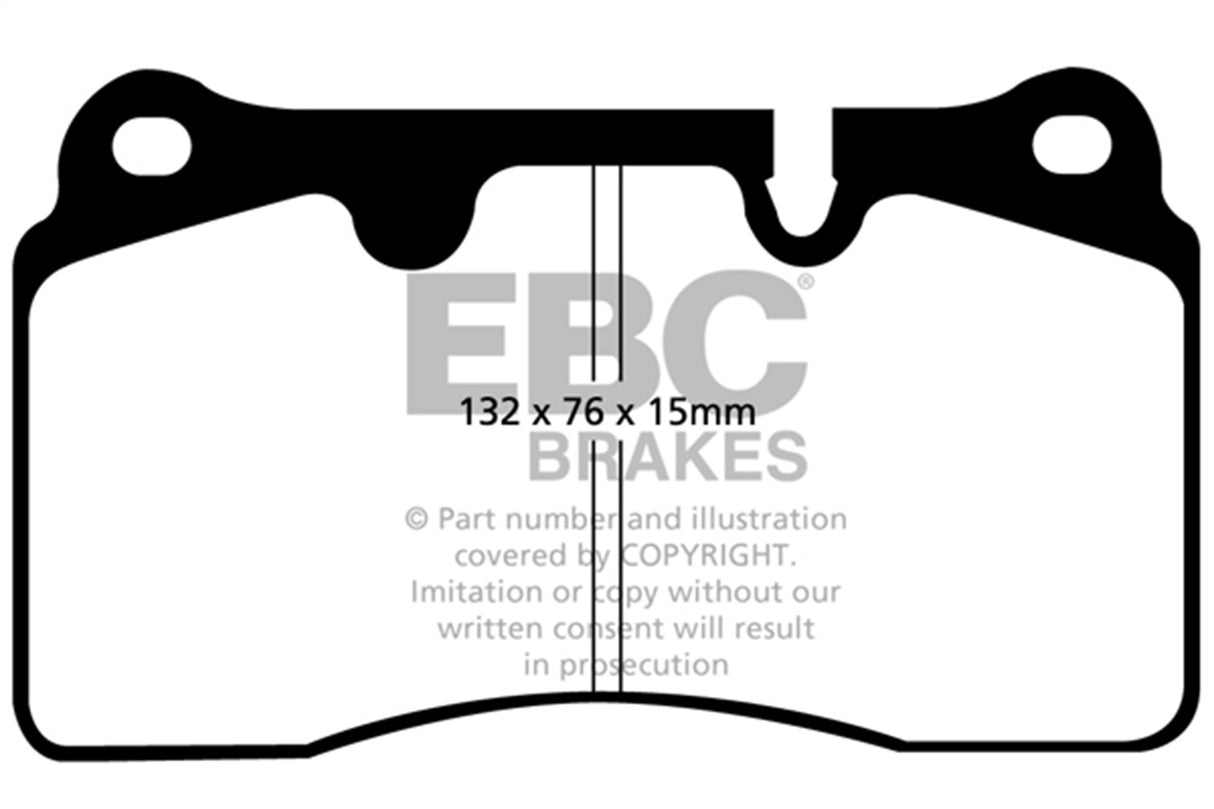 EBC Brakes UD1165 Ultimax OEM Replacement Brake Pads - Roam Overland Outfitters