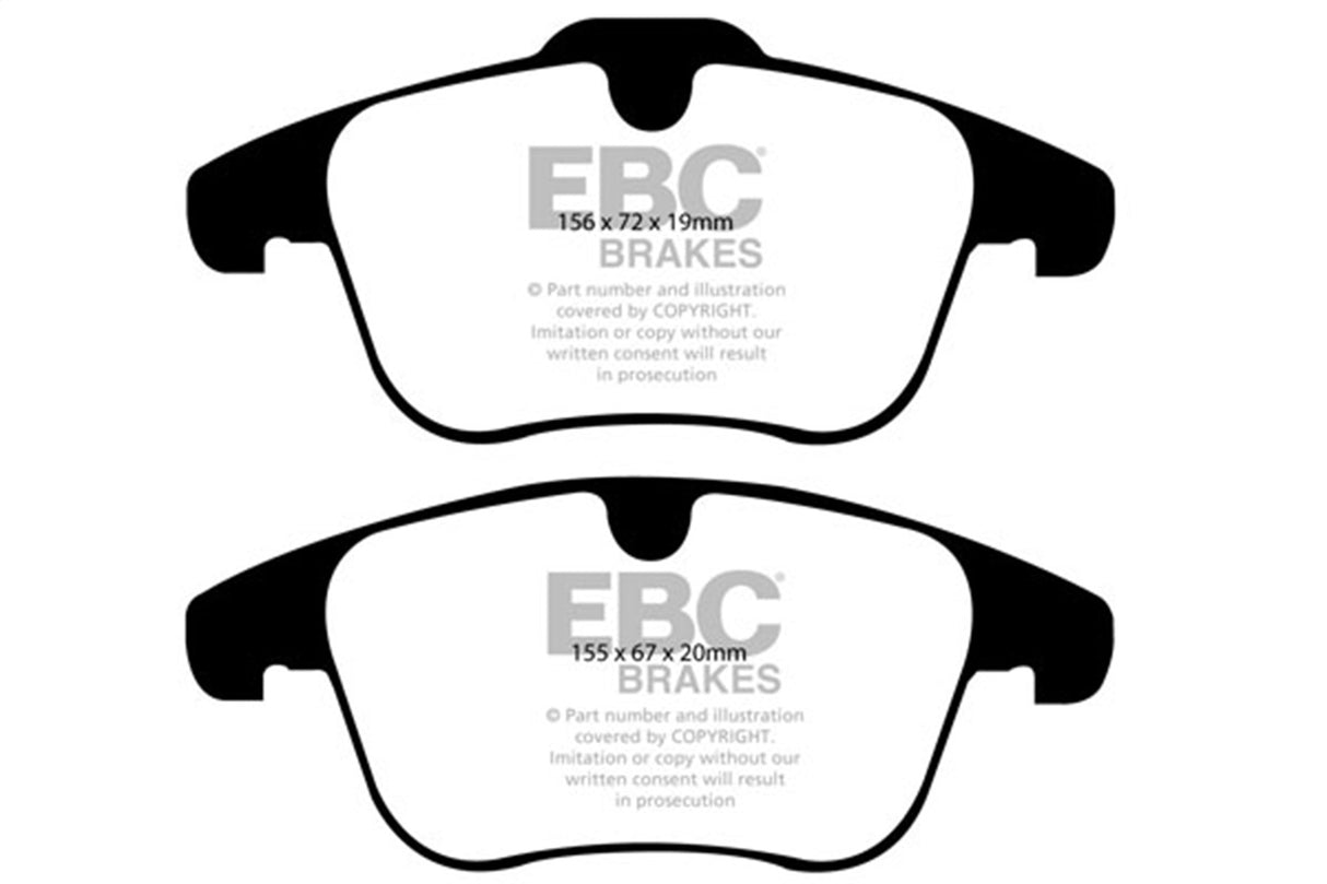 EBC Brakes UD1306 Ultimax OEM Replacement Brake Pads - Roam Overland Outfitters