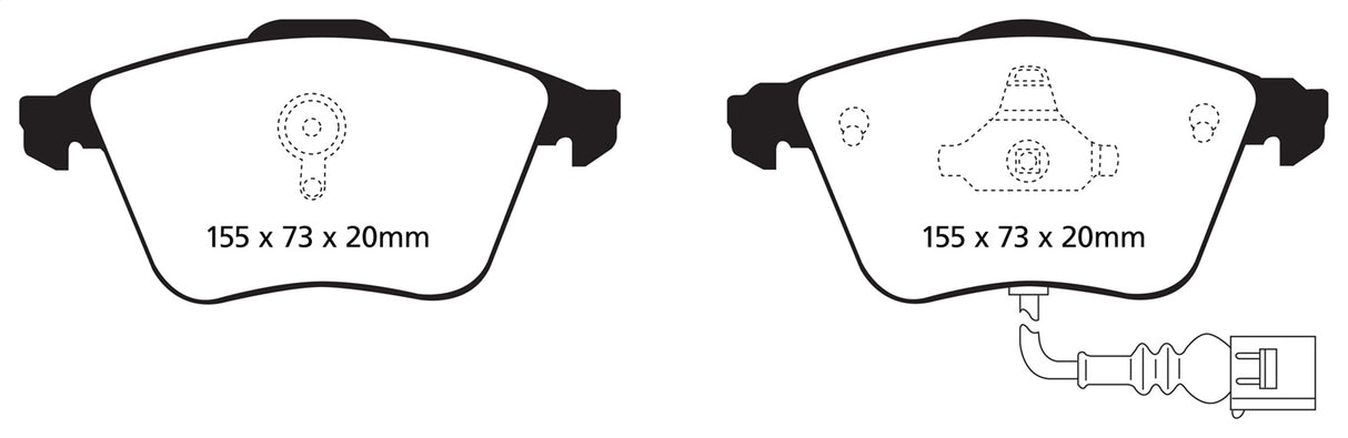 EBC Brakes UD1359 Ultimax OEM Replacement Brake Pads - Roam Overland Outfitters