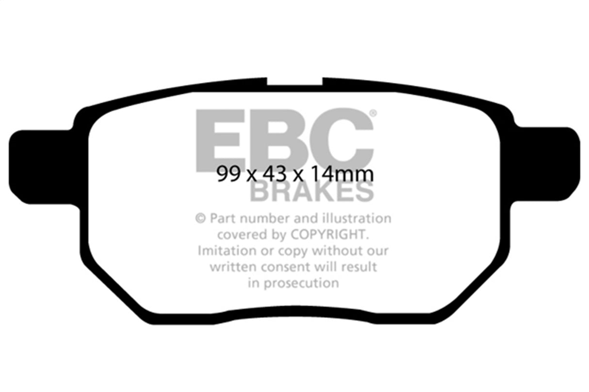 EBC Brakes UD1354 Ultimax OEM Replacement Brake Pads - Roam Overland Outfitters