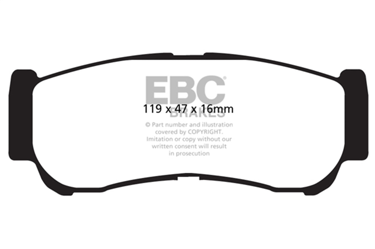 EBC Brakes UD1297 Ultimax OEM Replacement Brake Pads - Roam Overland Outfitters