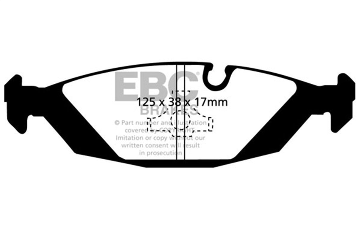 EBC Brakes UD279 Ultimax OEM Replacement Brake Pads - Roam Overland Outfitters