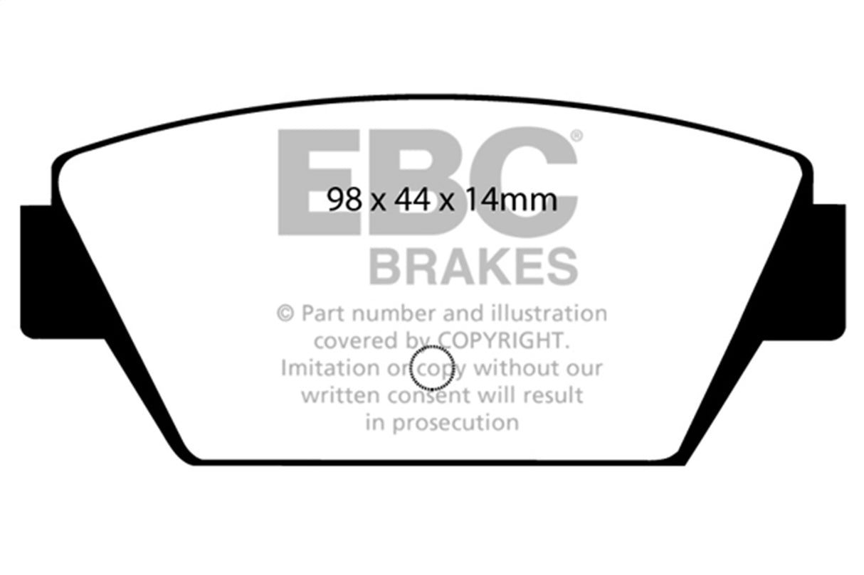 EBC Brakes UD329 Ultimax OEM Replacement Brake Pads - Roam Overland Outfitters