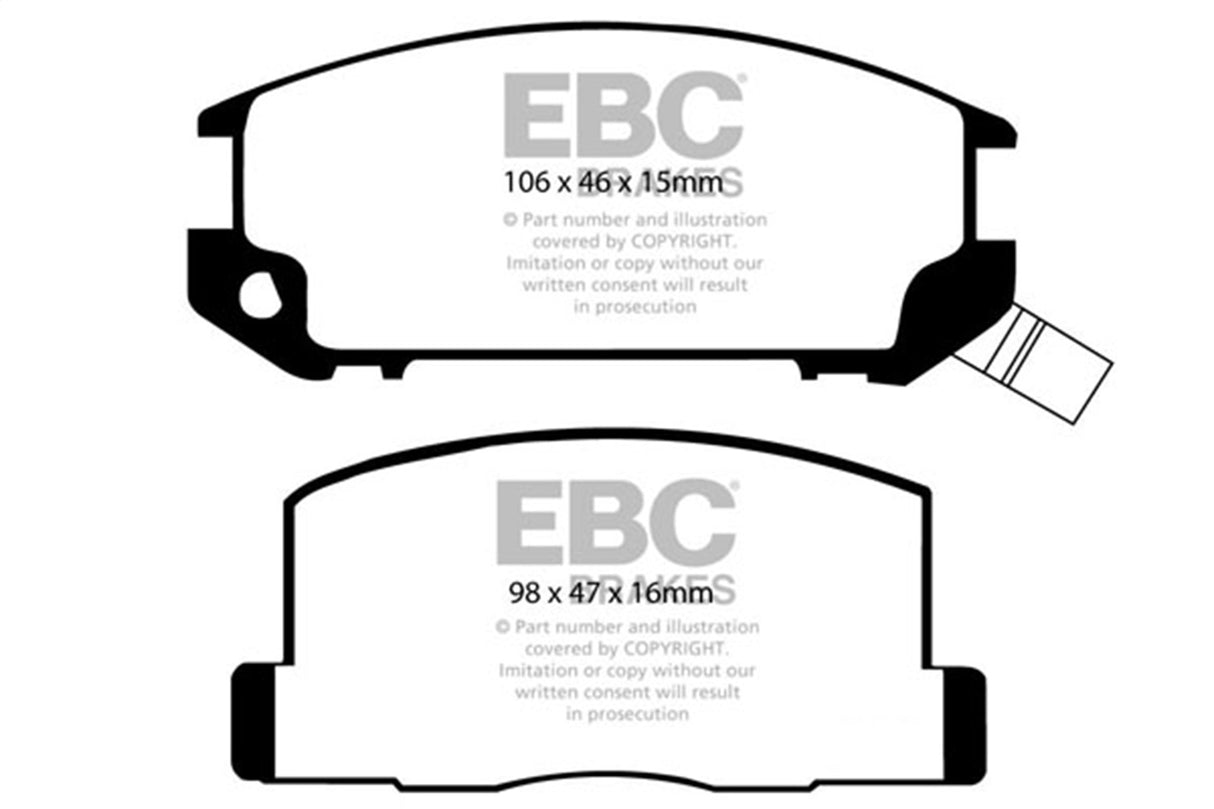 EBC Brakes UD309 Ultimax OEM Replacement Brake Pads - Roam Overland Outfitters