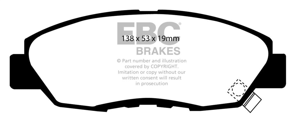 EBC Brakes UD465 Ultimax OEM Replacement Brake Pads - Roam Overland Outfitters