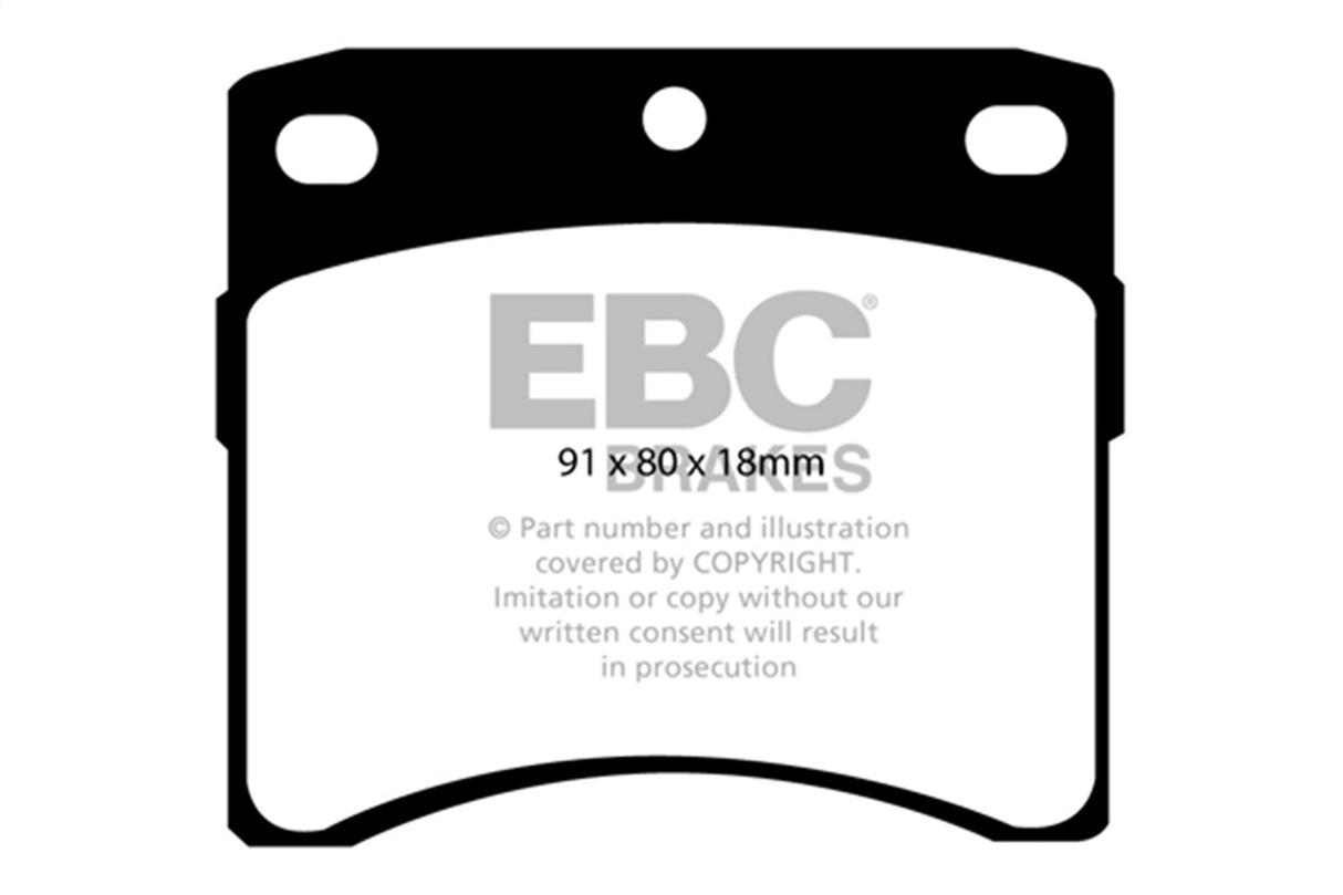EBC Brakes UD581 Ultimax OEM Replacement Brake Pads - Roam Overland Outfitters