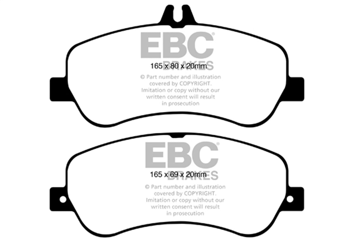 EBC Brakes UD1406 Ultimax OEM Replacement Brake Pads - Roam Overland Outfitters